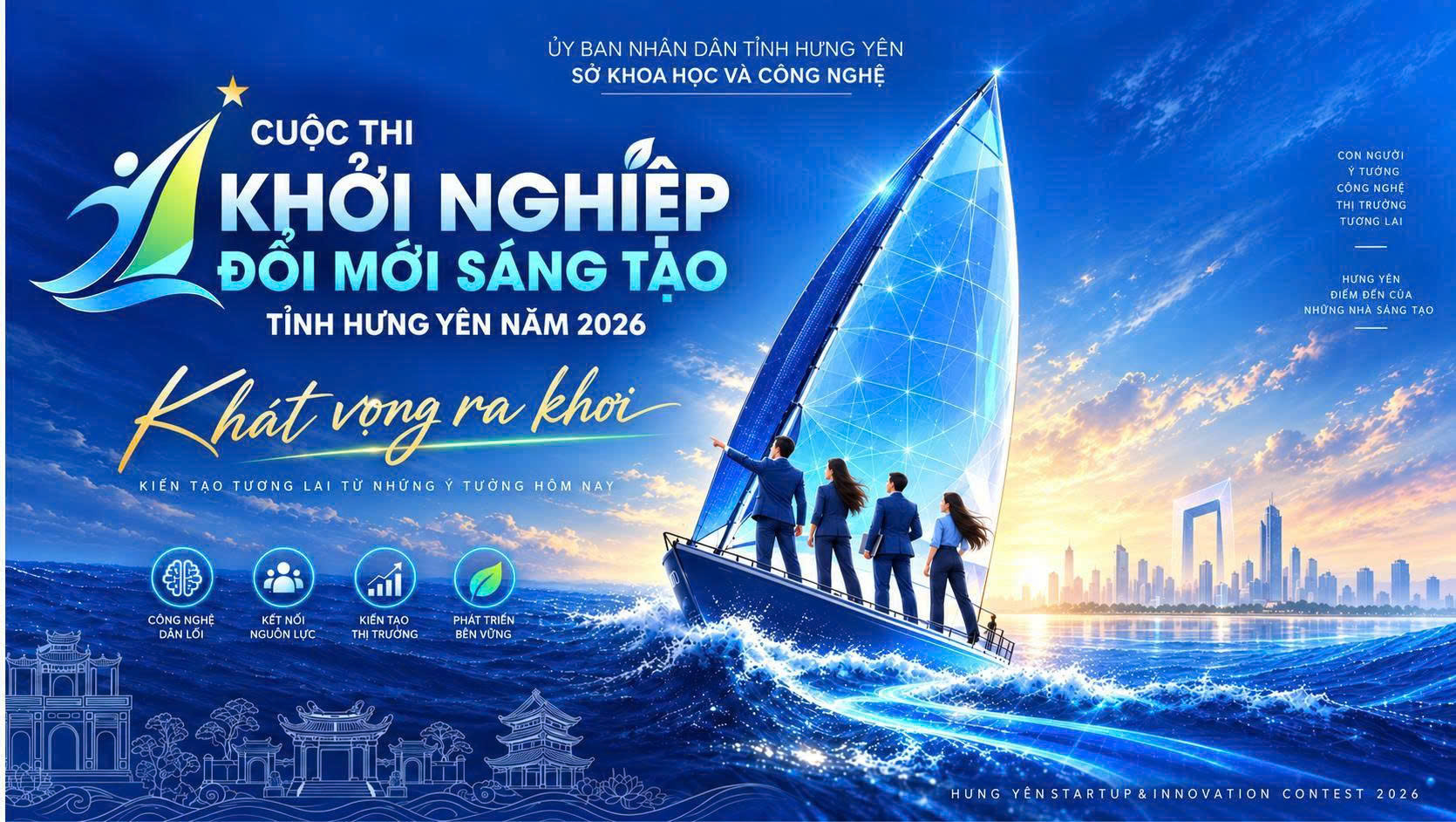 Lan tỏa tinh thần khởi nghiệp, đổi mới sáng tạo trong cộng đồng tỉnh Hưng Yên