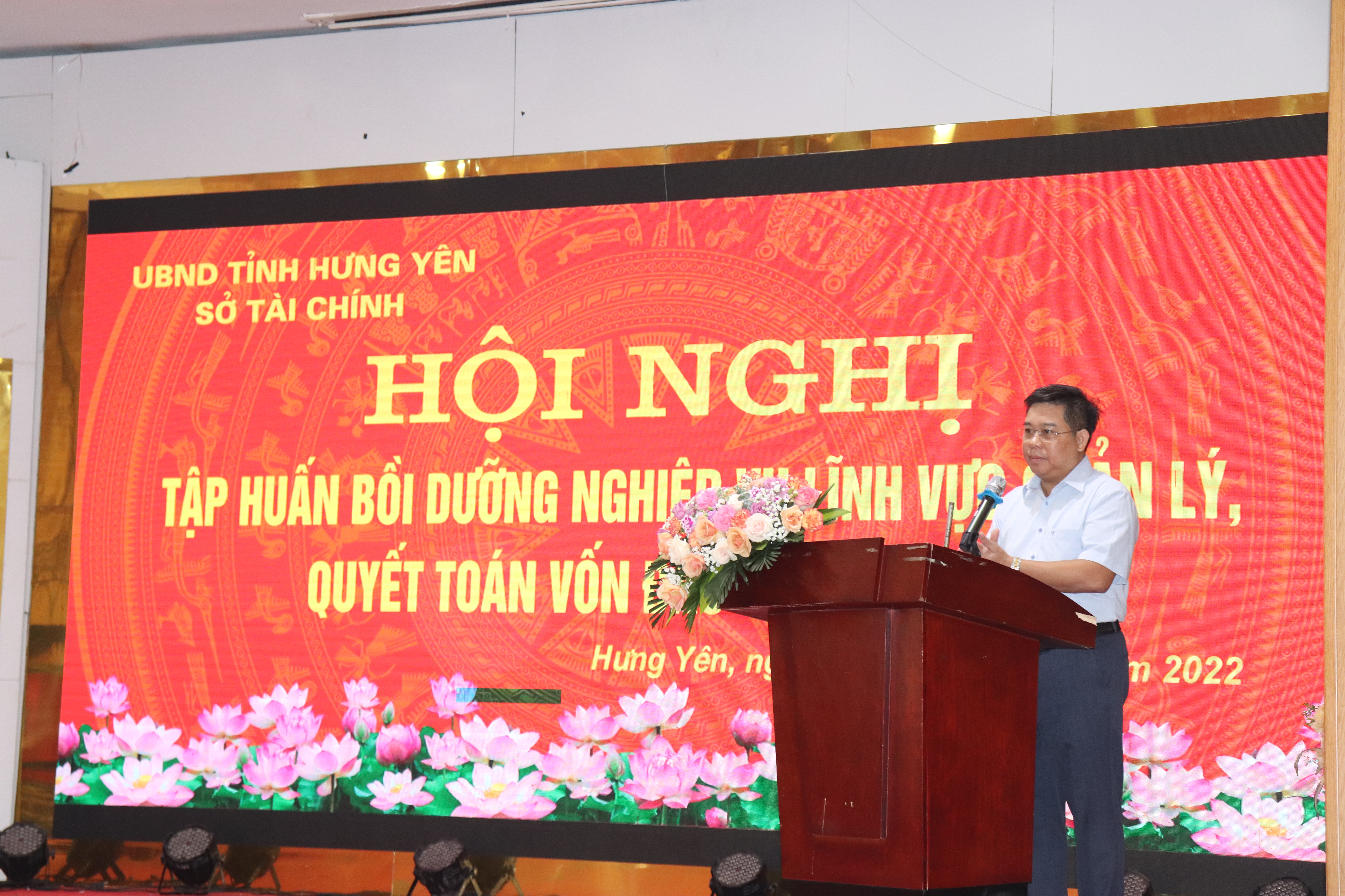   Hội nghị tập huấn bồi dưỡng nghiệp vụ lĩnh vực quản lý quyết toán vốn đầu tư năm 2022