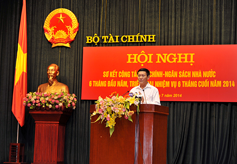   Hội nghị trực tuyến 6 tháng đầu năm 2014 ngành Tài chính: Bộ Tài chính điều hành NSNN chặt chẽ, tiết kiệm